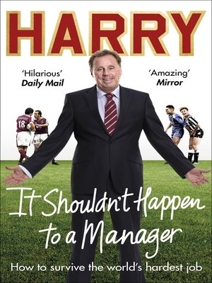 cover image of It Shouldn't Happen to a Manager